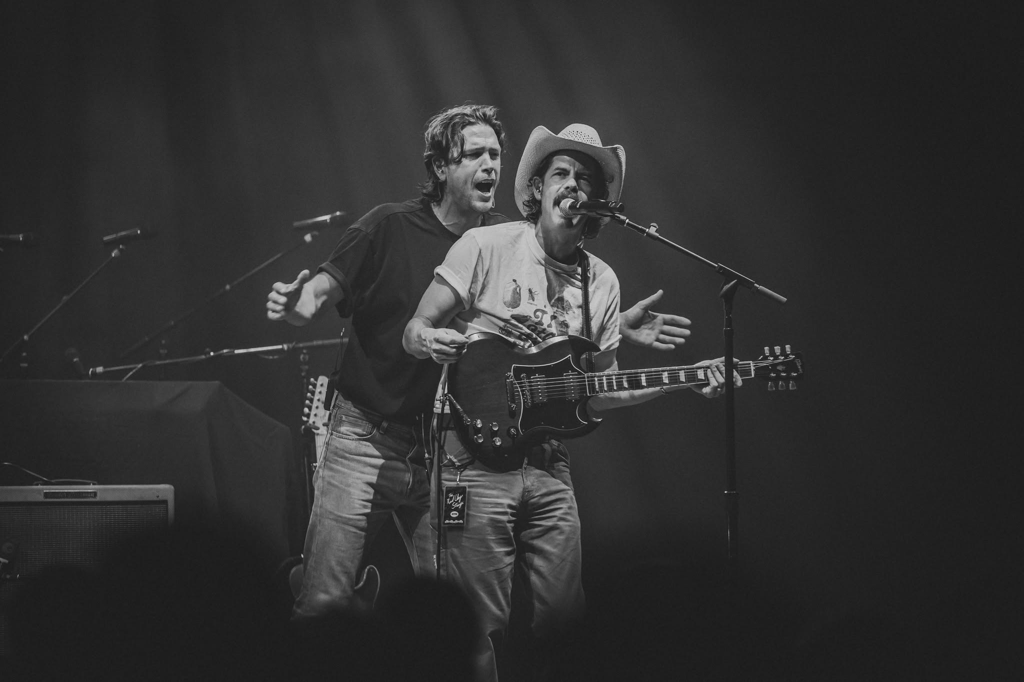 Frame from the SWEET TALK, Dylan Gossett and The Red Clay Strays show at the Denny Sanford PREMIER Center in Sioux Falls