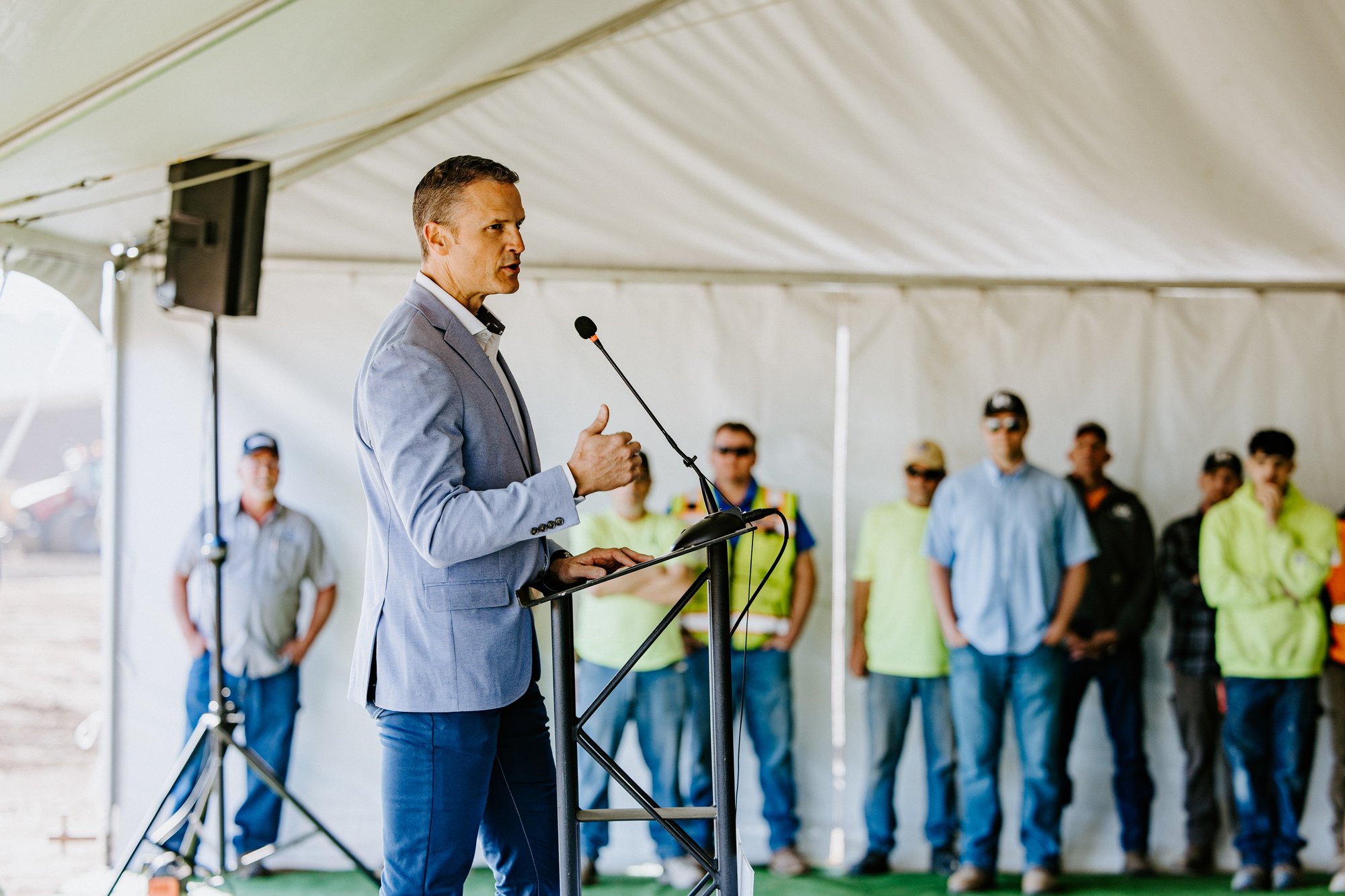Henry Carlson Prison Groundbreaking photography — frame 7 of 37