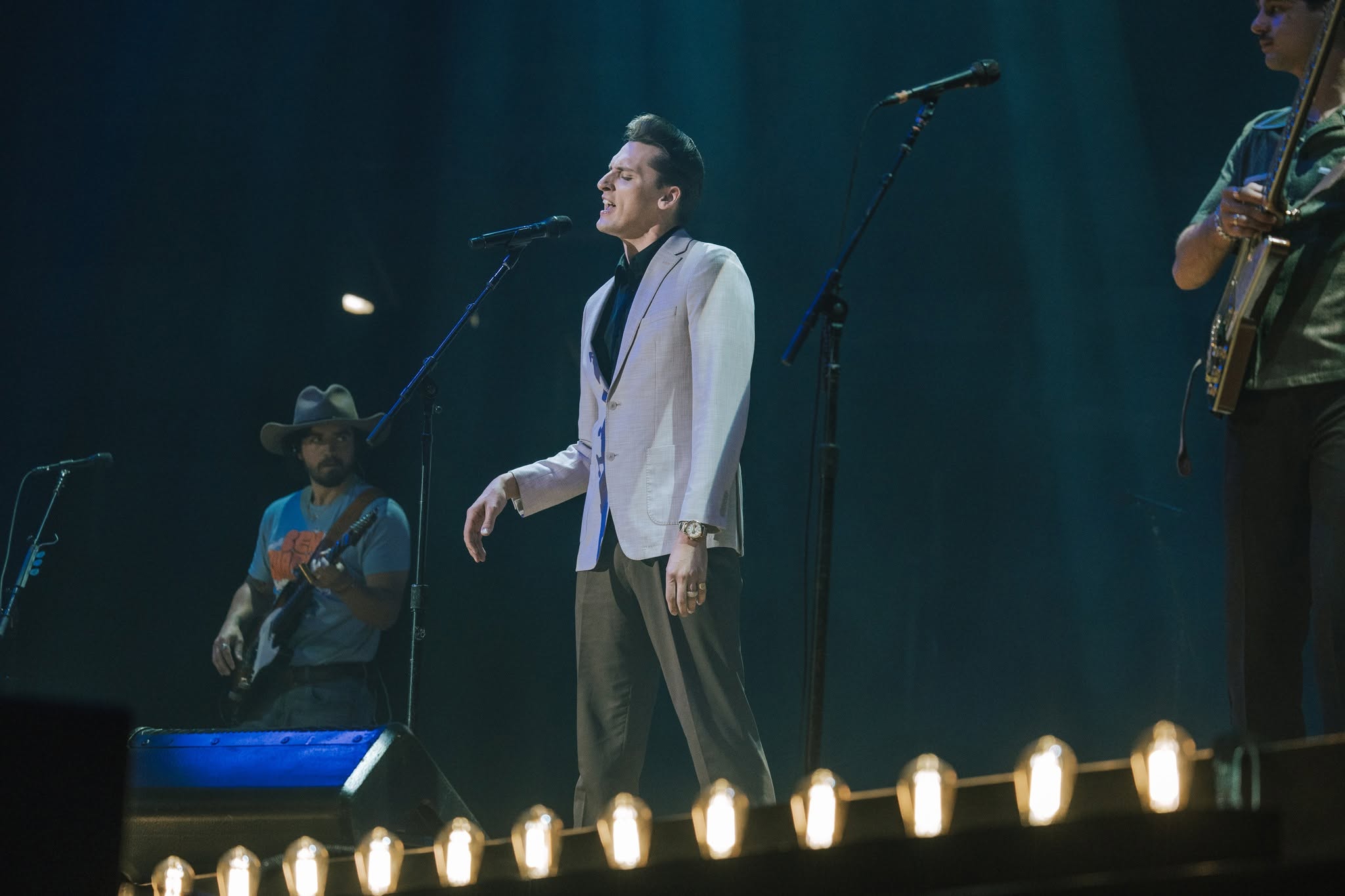 Frame from the SWEET TALK, Dylan Gossett and The Red Clay Strays show at the Denny Sanford PREMIER Center in Sioux Falls
