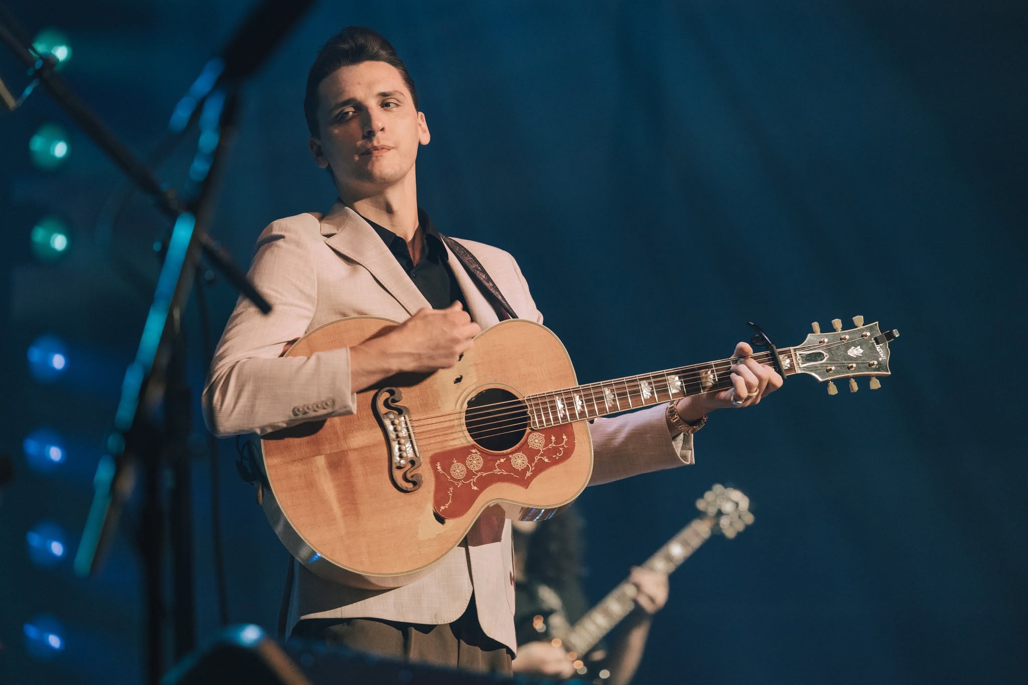 Frame from the SWEET TALK, Dylan Gossett and The Red Clay Strays show at the Denny Sanford PREMIER Center in Sioux Falls