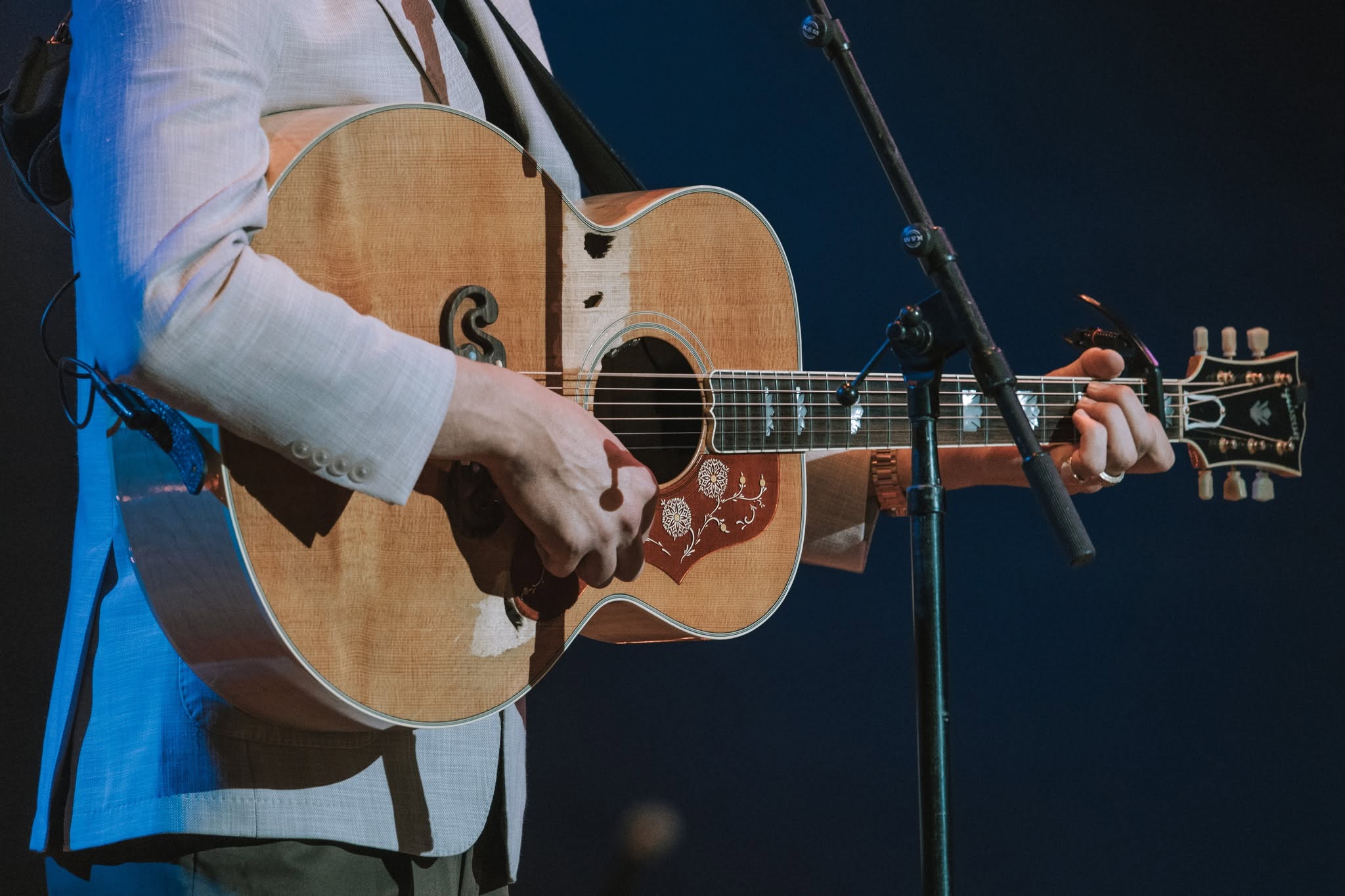 Frame from the SWEET TALK, Dylan Gossett and The Red Clay Strays show at the Denny Sanford PREMIER Center in Sioux Falls