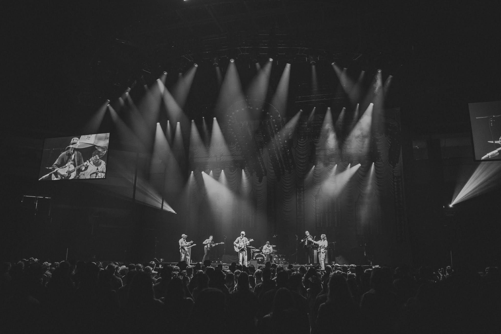 Frame from the SWEET TALK, Dylan Gossett and The Red Clay Strays show at the Denny Sanford PREMIER Center in Sioux Falls