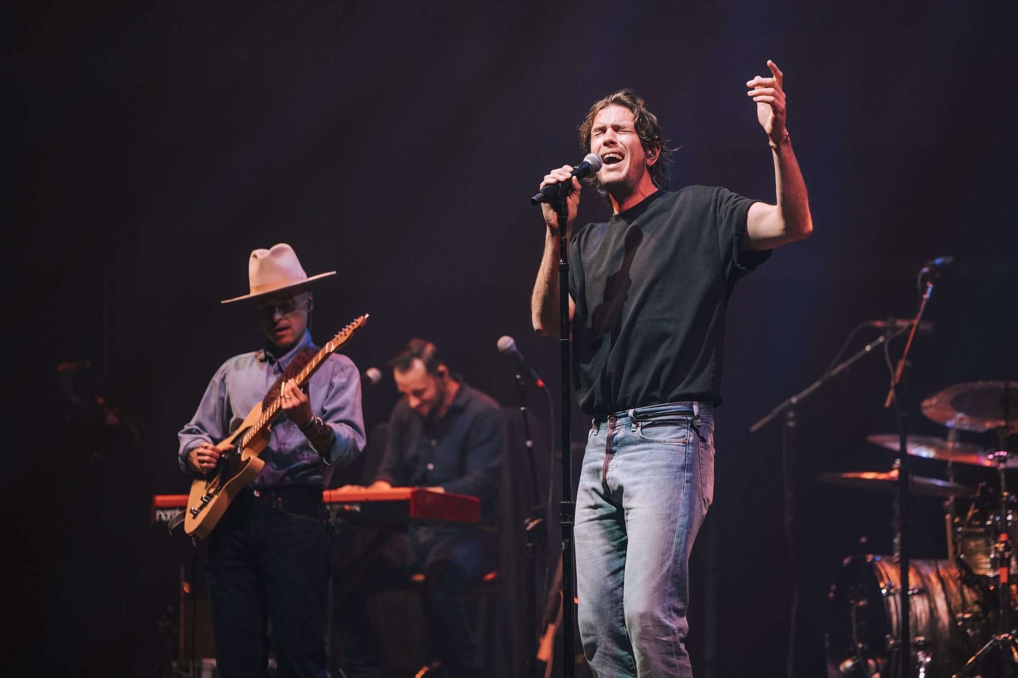Frame from the SWEET TALK, Dylan Gossett and The Red Clay Strays show at the Denny Sanford PREMIER Center in Sioux Falls