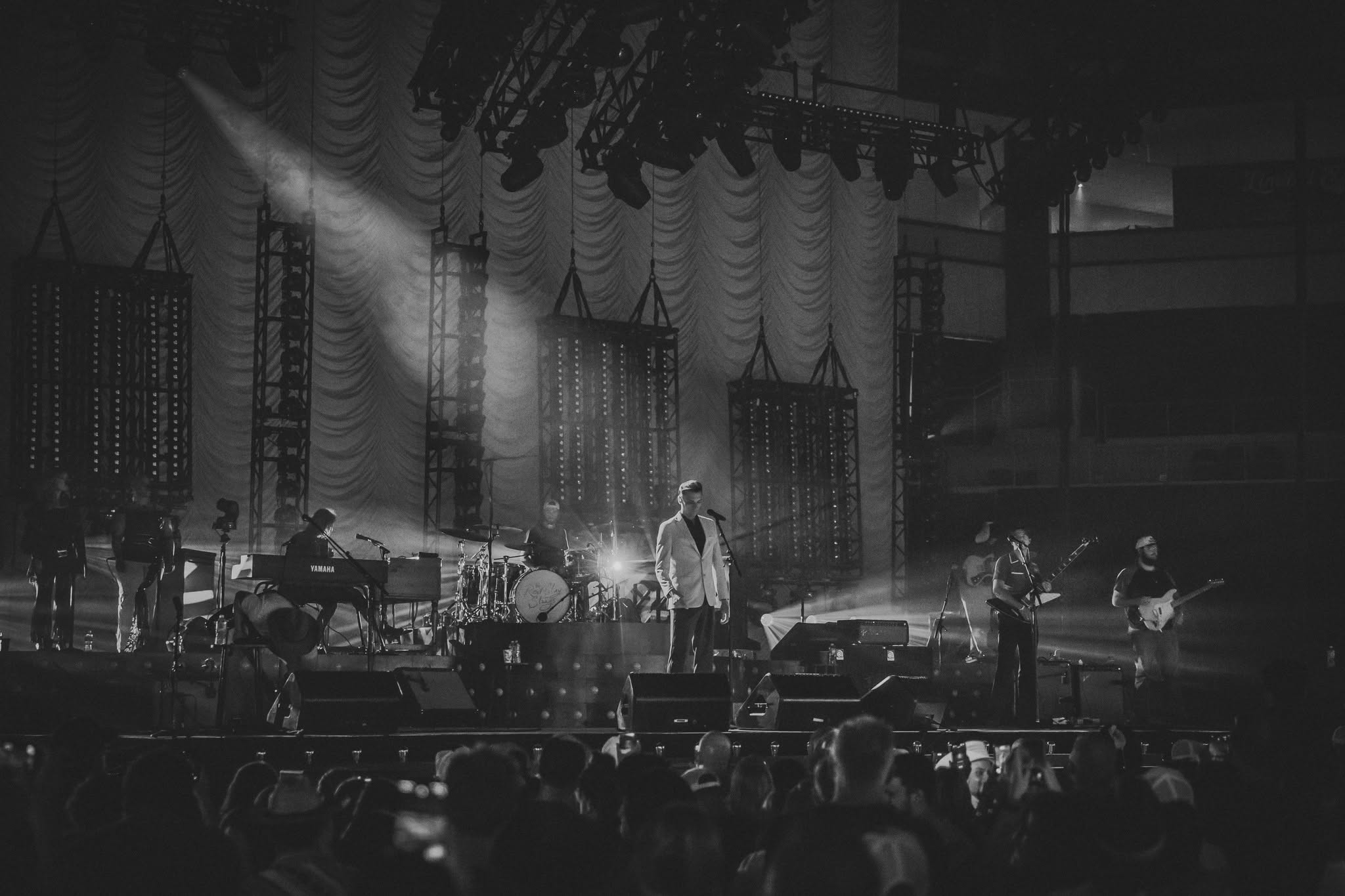 Frame from the SWEET TALK, Dylan Gossett and The Red Clay Strays show at the Denny Sanford PREMIER Center in Sioux Falls