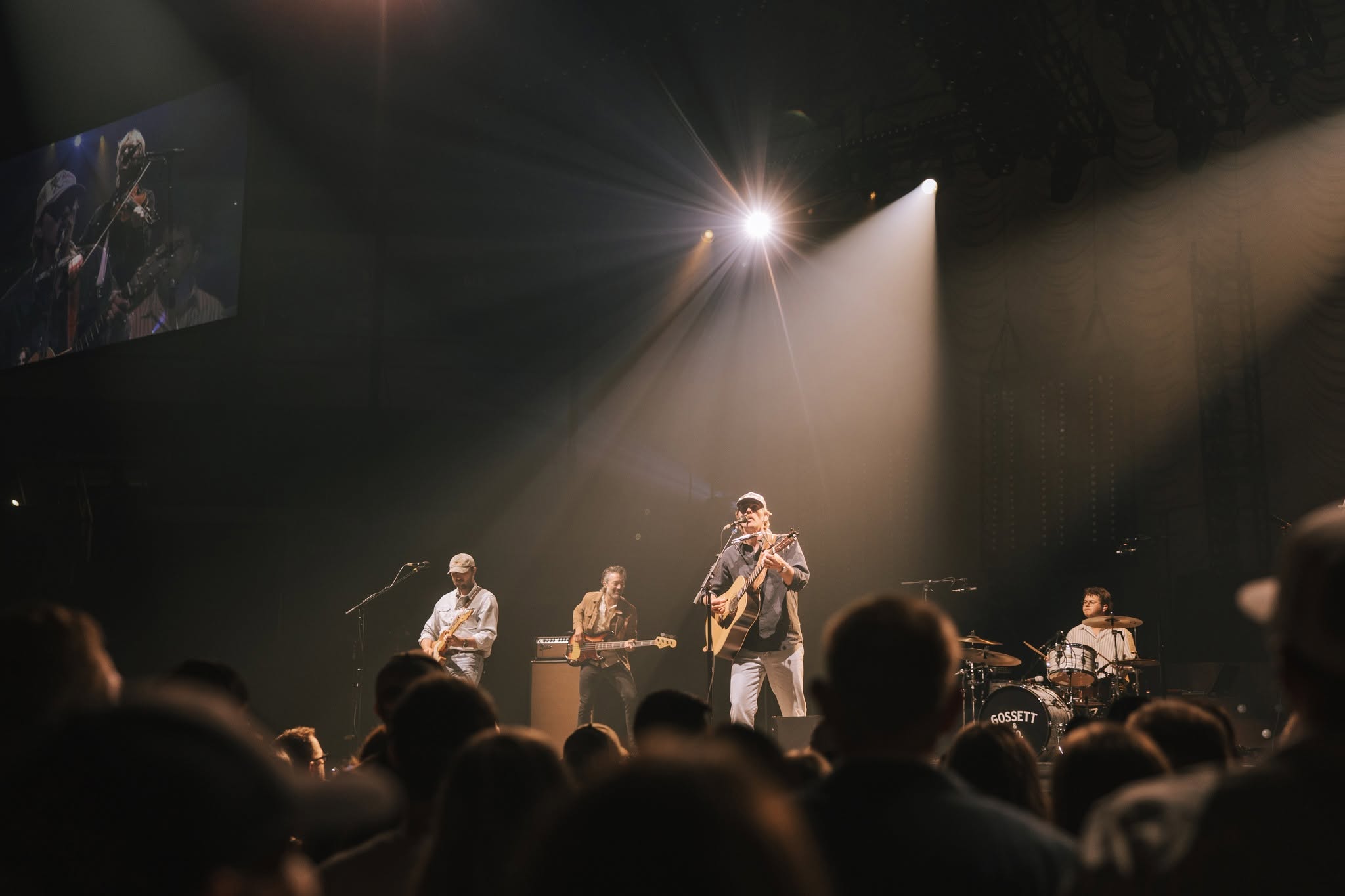Frame from the SWEET TALK, Dylan Gossett and The Red Clay Strays show at the Denny Sanford PREMIER Center in Sioux Falls