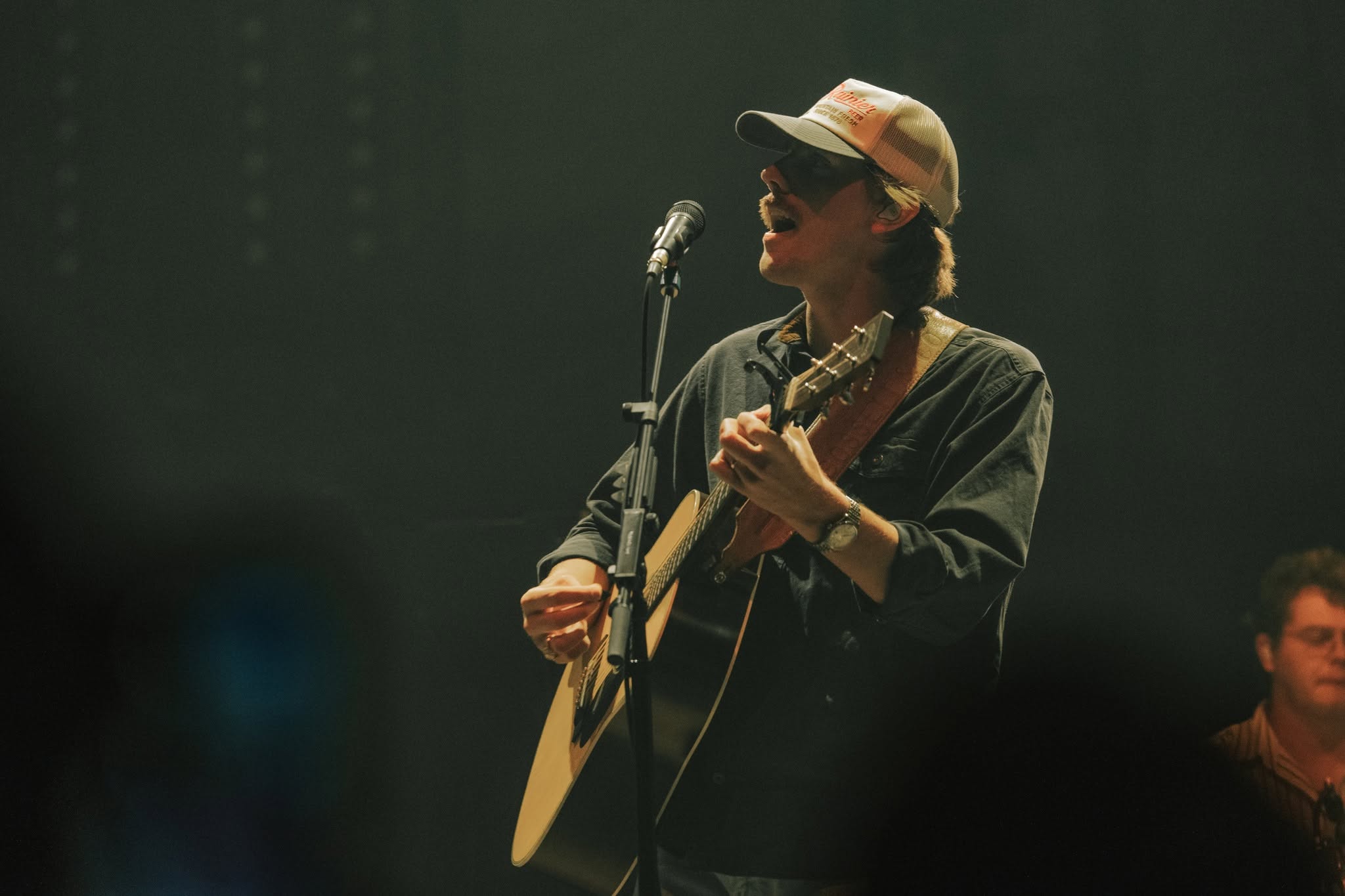 Frame from the SWEET TALK, Dylan Gossett and The Red Clay Strays show at the Denny Sanford PREMIER Center in Sioux Falls