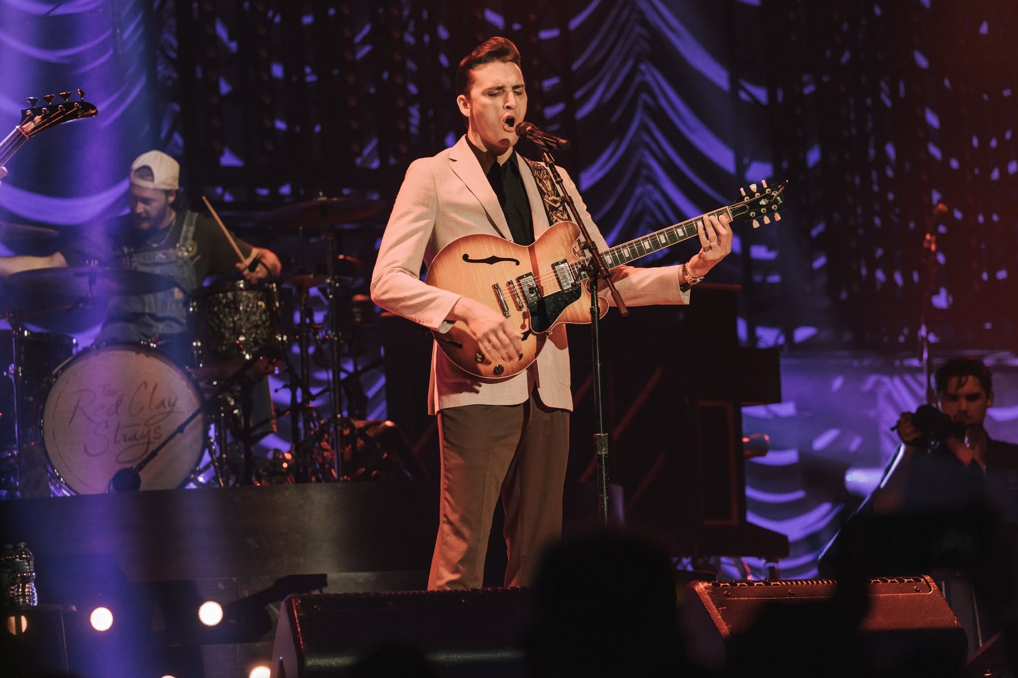 Frame from the SWEET TALK, Dylan Gossett and The Red Clay Strays show at the Denny Sanford PREMIER Center in Sioux Falls