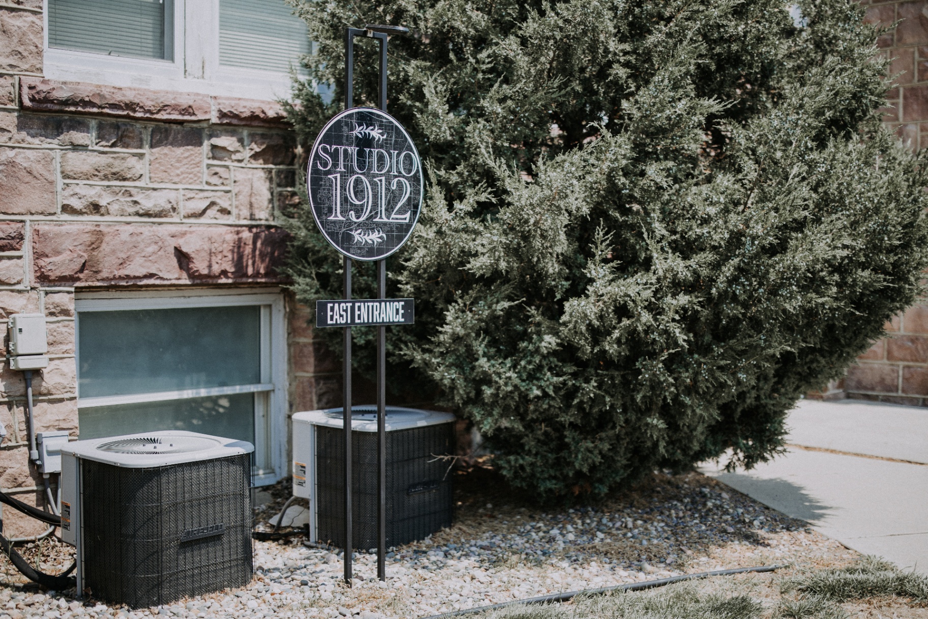 East Entrance signage at Studio 1912