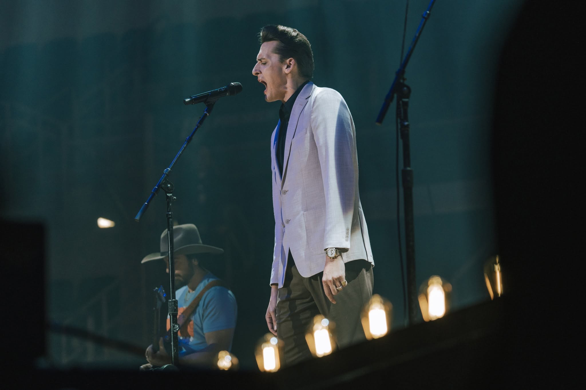 Frame from the SWEET TALK, Dylan Gossett and The Red Clay Strays show at the Denny Sanford PREMIER Center in Sioux Falls