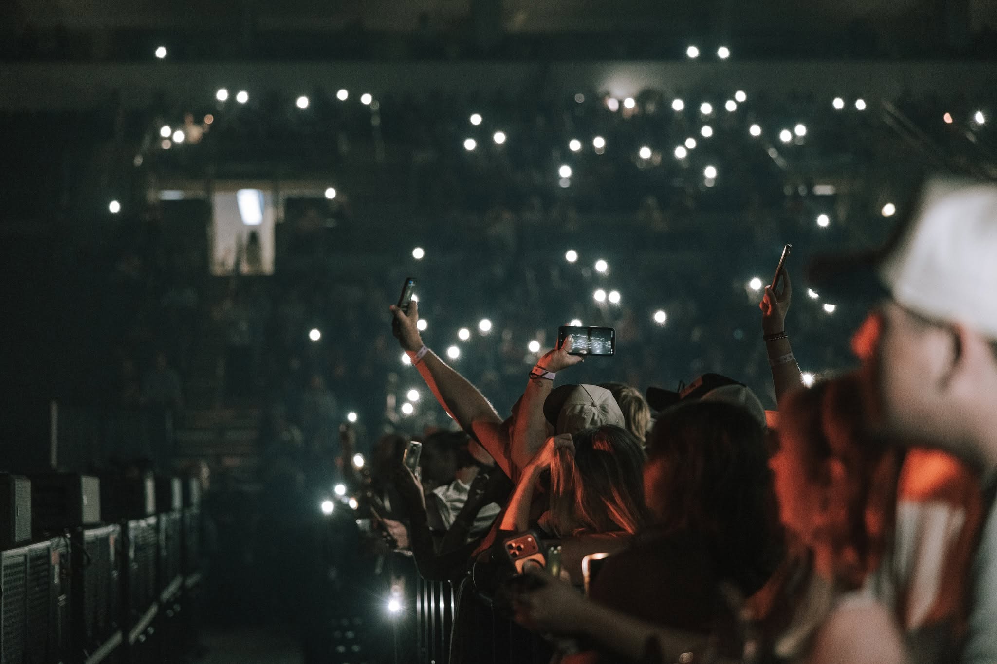 Frame from the SWEET TALK, Dylan Gossett and The Red Clay Strays show at the Denny Sanford PREMIER Center in Sioux Falls